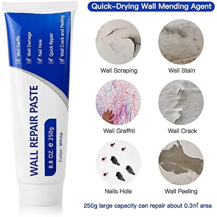 Drywall Patch Repair Kit, 250g Wall Mending Agent