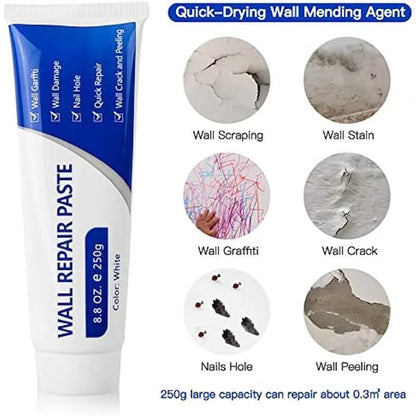 Drywall Patch Repair Kit, 250g Wall Mending Agent