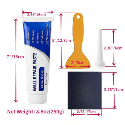 Drywall Patch Repair Kit, 250g Wall Mending Agent
