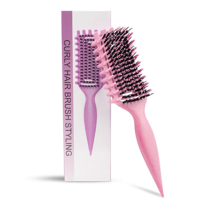 5-in-1 Detangling Curl Brush – Smooth Hair, Less Pulling