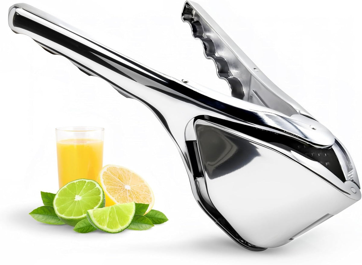 Stainless Steel Lemon & Lime Squeezer – Heavy-Duty Citrus Juicer